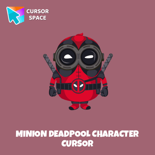 Minion Deadpool Character cursor arrow cursor
